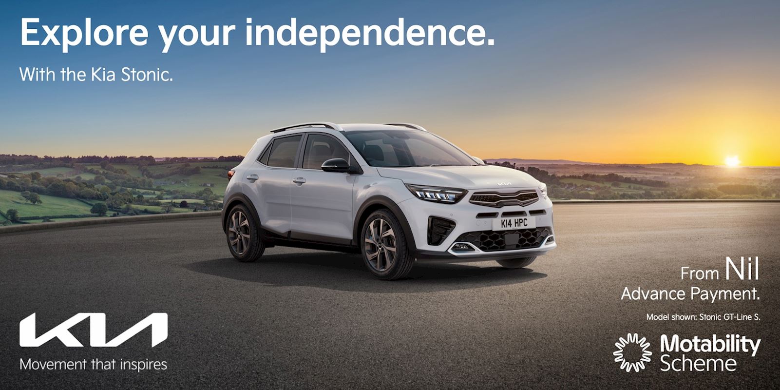 Kia Stonic on Motability