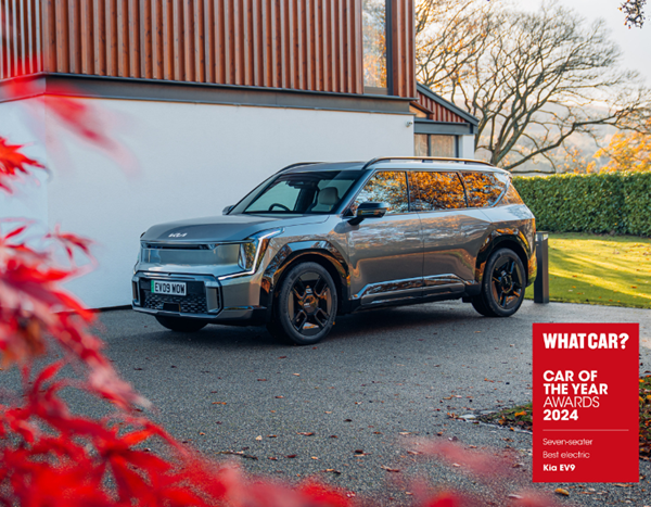 Kia UK has won four awards at the 2024 What Car? Car of the Year awards