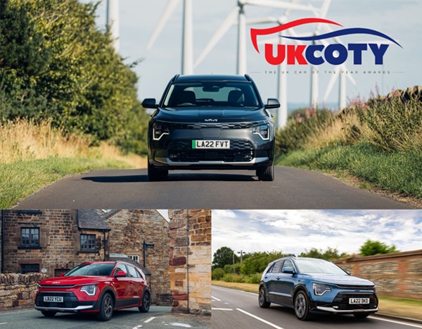 The all-new Kia Niro wins ‘Best Crossover’ award in the UK Car of the Year (UKCOTY) Awards 2023