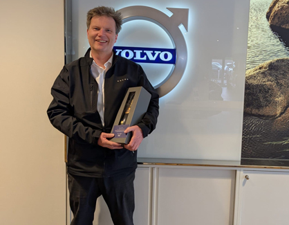 A Decade of Dedication: Alan Celebrates 10 Years with Lloyd Volvo