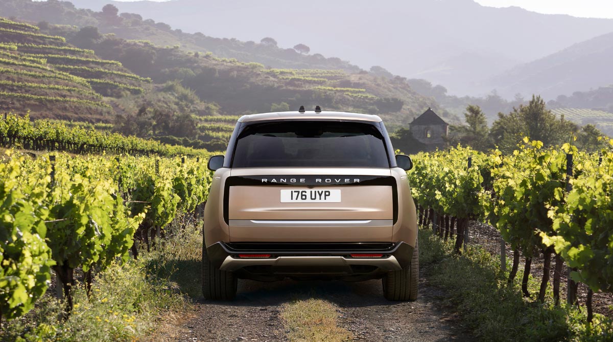 Range Rover Approved Used Stock image