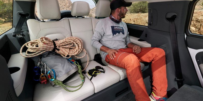 Land Rover Defender 130 interior