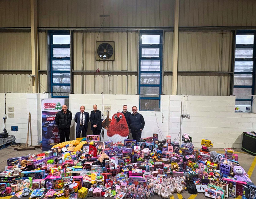 Lloyd Land Rover North East proud to support Mission Christmas