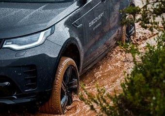 Off-roading with Lloyd Land Rover