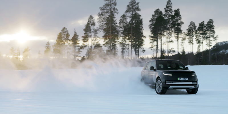 Range Rover Electric prototype