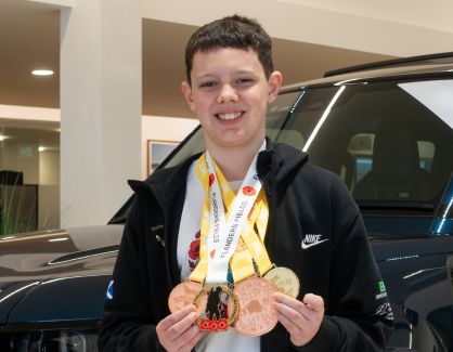 Lloyd- Select- Kelso -Taekwondo -Talent- Strikes- Gold