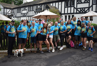 Lloyd Colne Complete the Annual Pendle Pub Walk for Local Charities