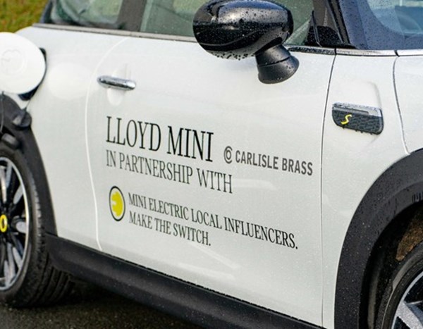 Lloyd MINI Local Influencers: Carlisle Brass gets a handle on electric driving