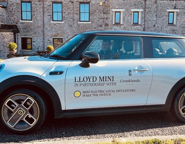 Lloyd MINI Local Influencers: Crooklands Hotel push towards more sustainable tourism and experience the MINI Electric