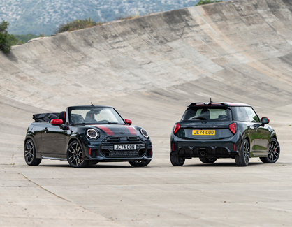 The new MINI John Cooper Works and the new MINI John Cooper Works Convertible