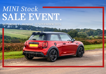 The MINI Stock Sale Event.