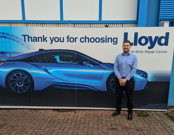 Meet Lee, who has recently been promoted to Assistant Manager at Bodyshop Newcastle 