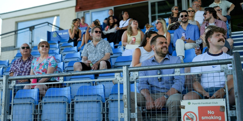 Off the pitch, the atmosphere was just as memorable, with family, friends and colleagues gathering from 5pm to cheer on the players, enjoy the evening and support the fundraising efforts.