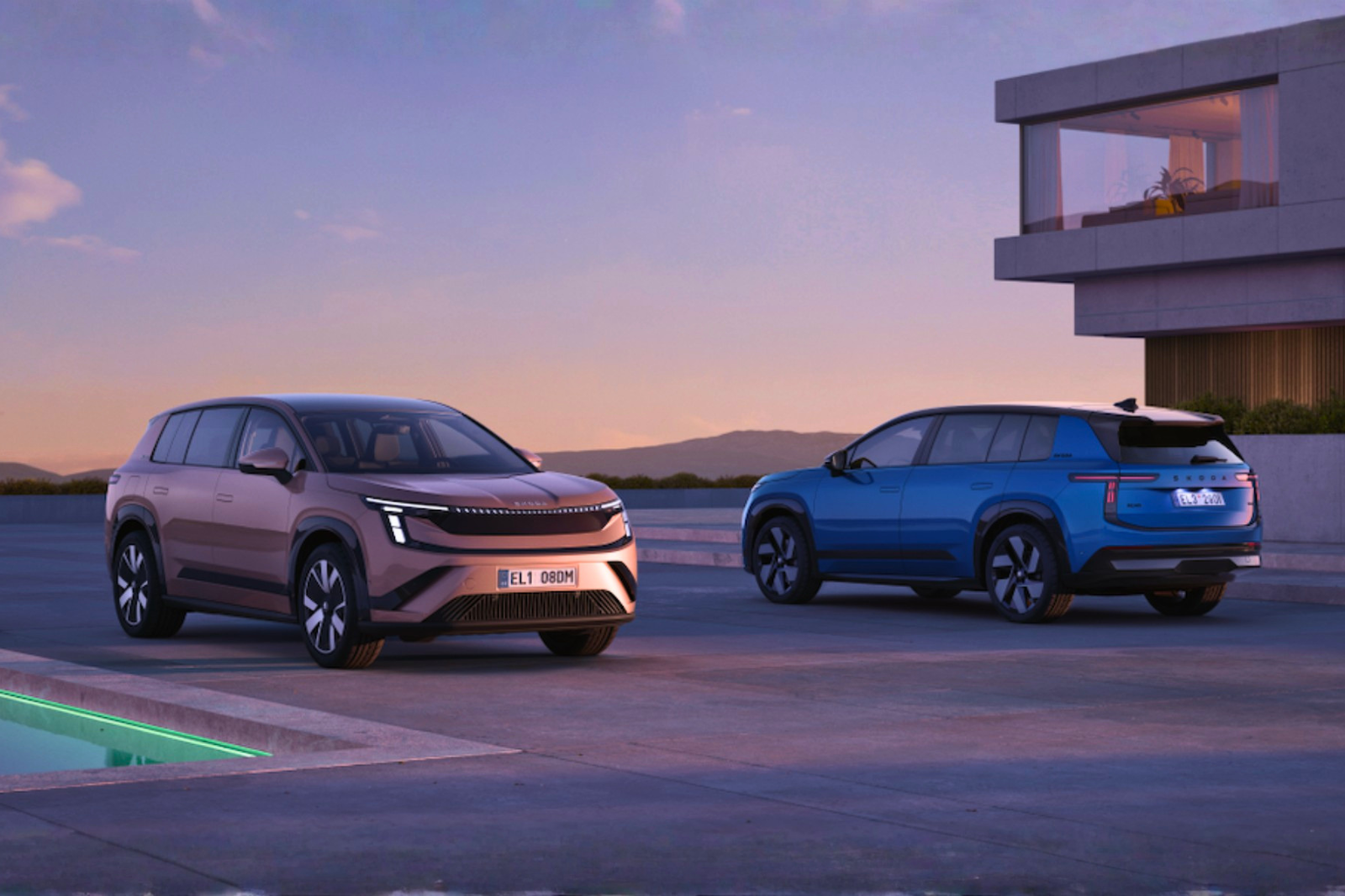 The new, all-electric Škoda Peaq