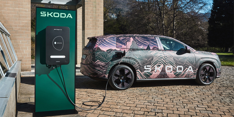 New Skoda Peaq Charging