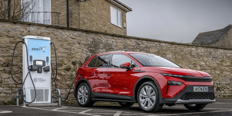Skoda Elroq charging