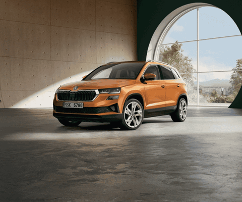 Škoda Karoq orange