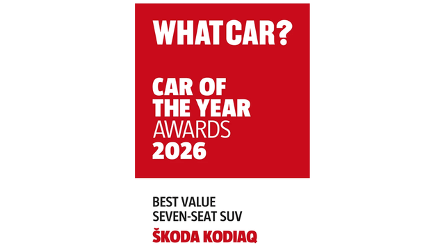 Kodiaq crowned What Car? Best Value Seven-Seat SUV