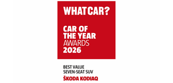Kodiaq crowned What Car? Best Value Seven-Seat SUV