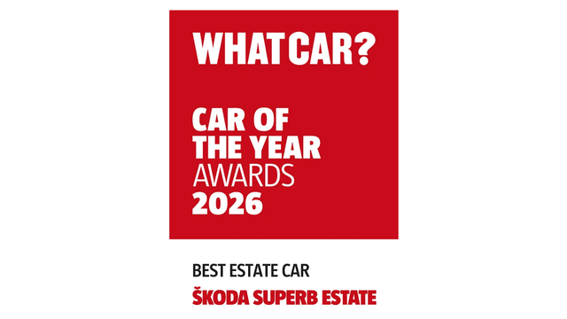 Superb Estate crowned What Car? Best Estate Car logo