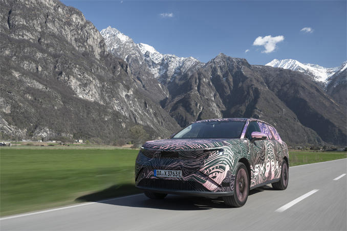 Skoda Peaq Electric Technology
