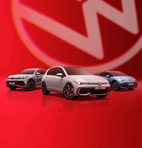 Volkswagen Golf, Tiguan and ID.3 event banner