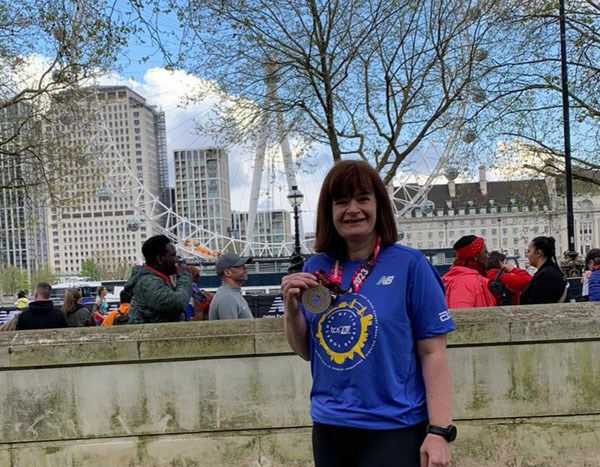 Helen Completes the London Marathon