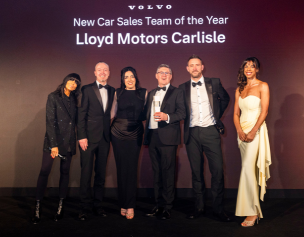 Lloyd Volvo Carlisle celebrates double success in Volvo’s awards