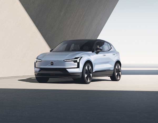 Small yet mighty: say hello to the fully electric Volvo EX30 small SUV!