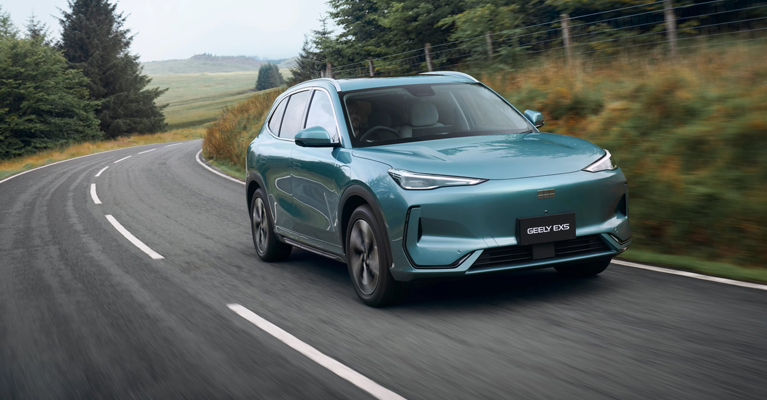 Geely EX5 Motability offer at Lloyd Motor Group