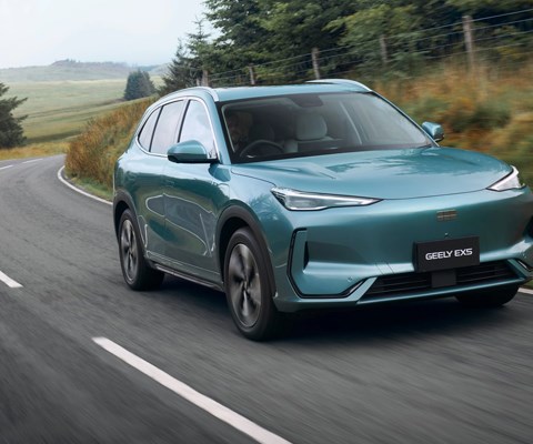 Geely EX5 Motability offer at Lloyd Motor Group