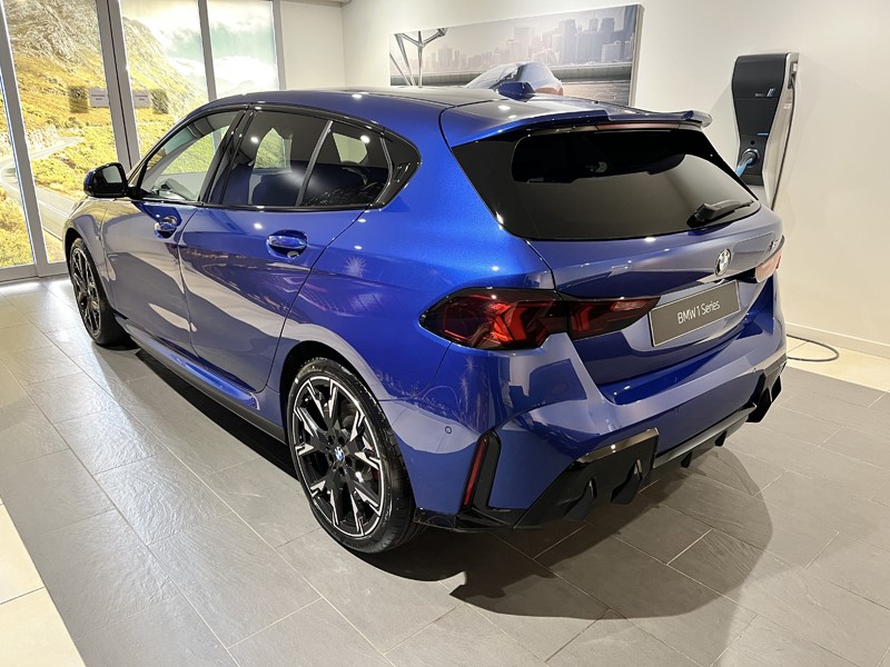 New BMW 1 SERIES 120 M Sport 5dr Step Auto Portimao Blue £39910.00