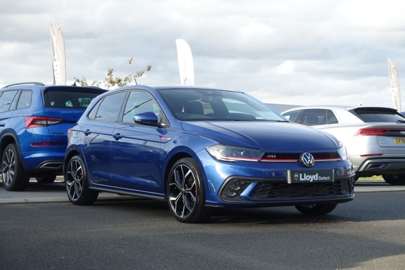 Used 2022 VOLKSWAGEN POLO TSI GTI 5dr DSG Blue