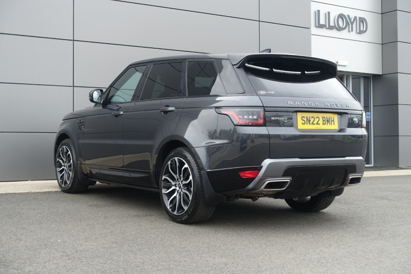 2022 (22) LAND ROVER RANGE ROVER SPORT 3.0 D300 HSE Silver 5dr Auto 1