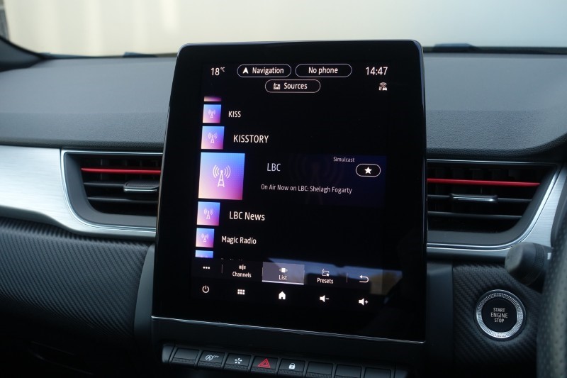 2022 (22) RENAULT CAPTUR 1.3 Mild hybrid 140 R.S. Line 5dr 5335912