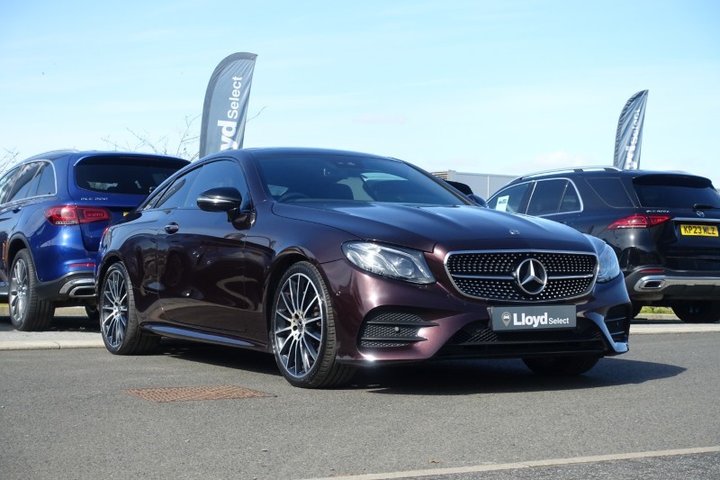 2018 (68) MERCEDES-BENZ E CLASS E220d AMG Line Premium Plus 2dr 9G-Tronic