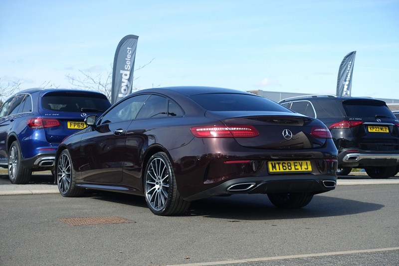 2018 (68) MERCEDES-BENZ E CLASS E220d AMG Line Premium Plus 2dr 9G-Tronic 5255549
