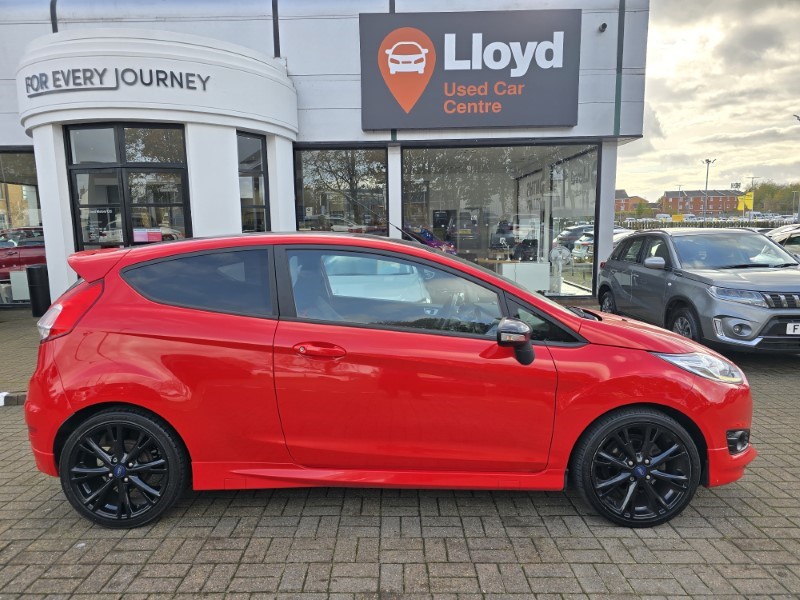 2015 (65) FORD FIESTA 1.0 EcoBoost 140 Zetec S Red 3dr 3618452