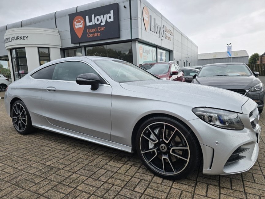 2018 (68) MERCEDES-BENZ C CLASS C300d AMG Line Premium 2dr 9G-Tronic