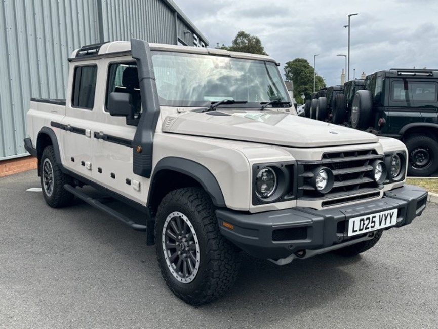 2025 (25) INEOS Commercials QUARTERMASTER 3.0 TD Trialmaster Edition Double Cab Pick Up Auto