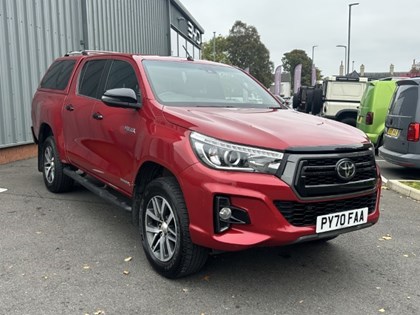 2020 (70) TOYOTA COMMERCIAL HILUX Invincible X D/Cab Pick Up 2.8 D-4D Auto