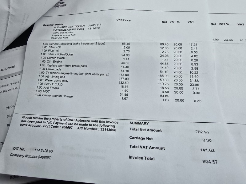 2018 (68) VOLKSWAGEN TIGUAN 2.0 TDi 150 4Motion R-Line 5dr DSG 4954537