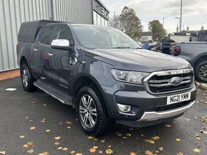 2021 (21) FORD COMMERCIAL RANGER Pick Up Double Cab Limited 1 2.0 EcoBlue 213 Auto