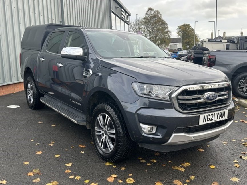 2021 (21) FORD COMMERCIAL RANGER Pick Up Double Cab Limited 1 2.0 EcoBlue 213 Auto