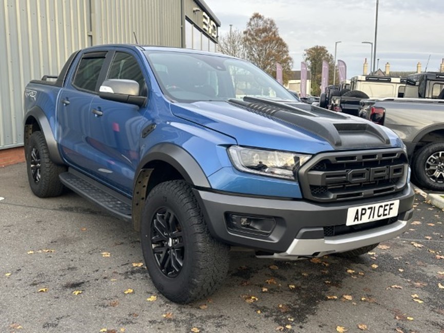 2021 (71) FORD COMMERCIAL RANGER Pick Up Double Cab Raptor 2.0 EcoBlue 213 Auto