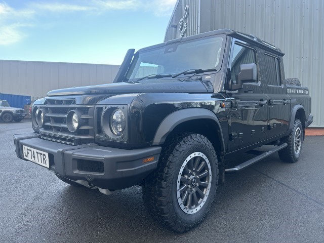 2025 (74) INEOS Commercials QUARTERMASTER 3.0 TD Trialmaster Edition Double Cab Pick Up Auto 4940814