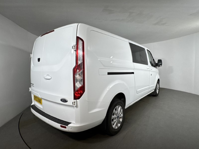 2023 (23) FORD COMMERCIAL TRANSIT CUSTOM 2.0 EcoBlue 130ps Low Roof D/Cab Limited Van 5301586