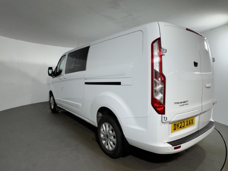 2023 (23) FORD COMMERCIAL TRANSIT CUSTOM 2.0 EcoBlue 130ps Low Roof D/Cab Limited Van 5301583