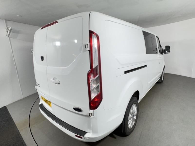 2023 (23) FORD COMMERCIAL TRANSIT CUSTOM 2.0 EcoBlue 130ps Low Roof D/Cab Limited Van 5301553