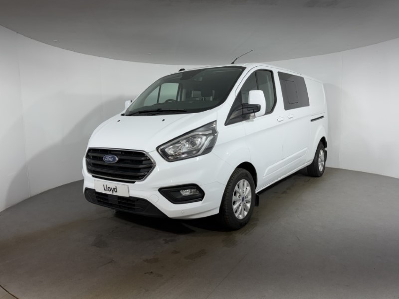 2023 (23) FORD COMMERCIAL TRANSIT CUSTOM 2.0 EcoBlue 130ps Low Roof D/Cab Limited Van 5301601